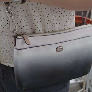 Smoked White Colour Coach Purse